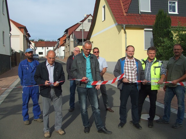 Straßenfreigabe in Werther