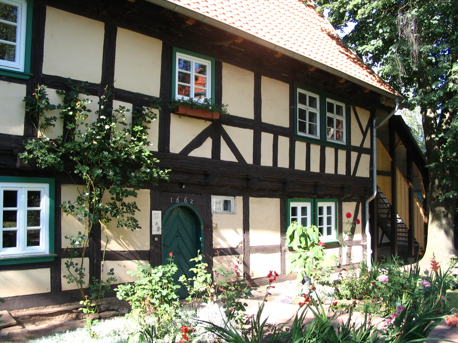 Das Pfarrhaus in Großwechsungen